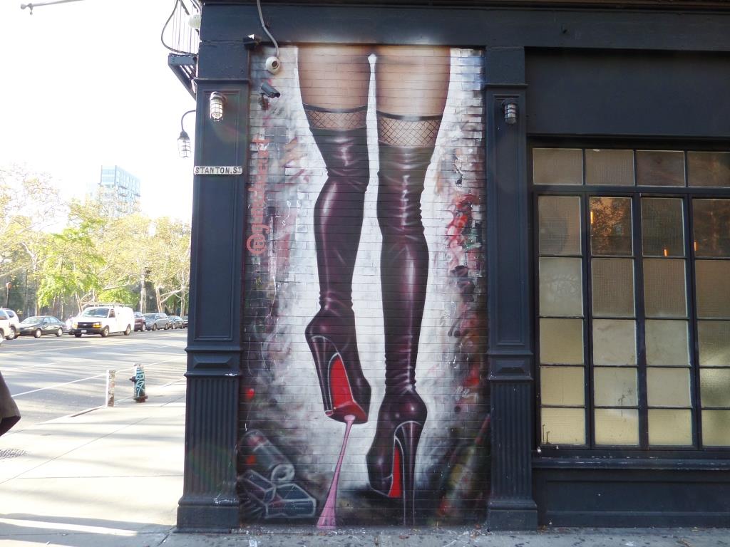 Gumshoe, Stanton Street, New York, October 2017