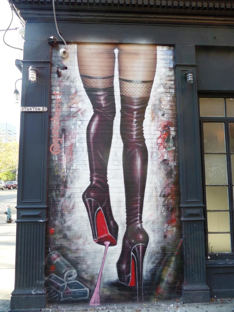 Gumshoe, Stanton Street, New York, October 2017