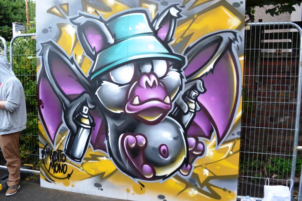 Maldito Mono, Upfest, Bristol, July 2017