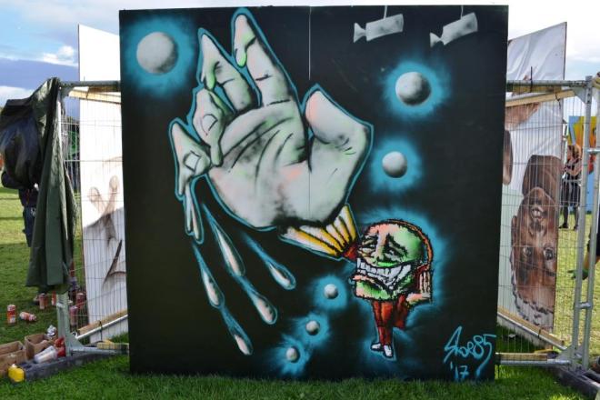 Skor85, Upfest, Bristol, July 2017