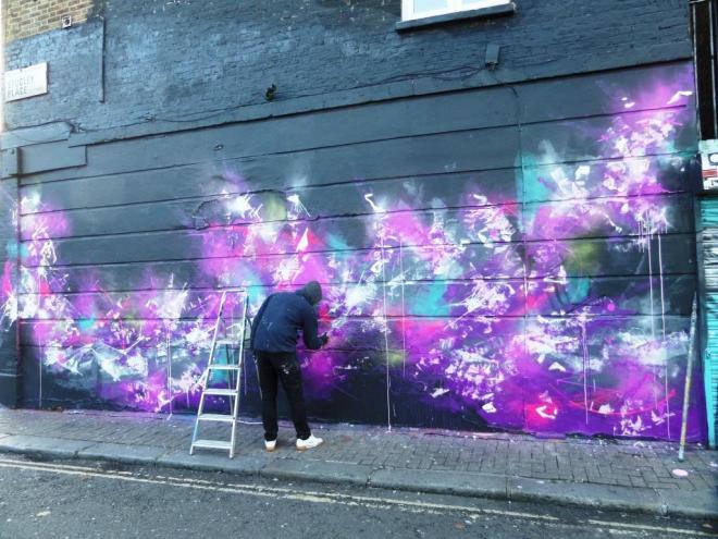 Mr Jiver, Stucley Place, London, November 2017