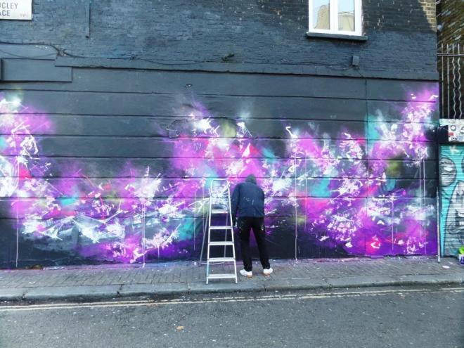 Mr Jiver, Stucley Place, London, November 2017