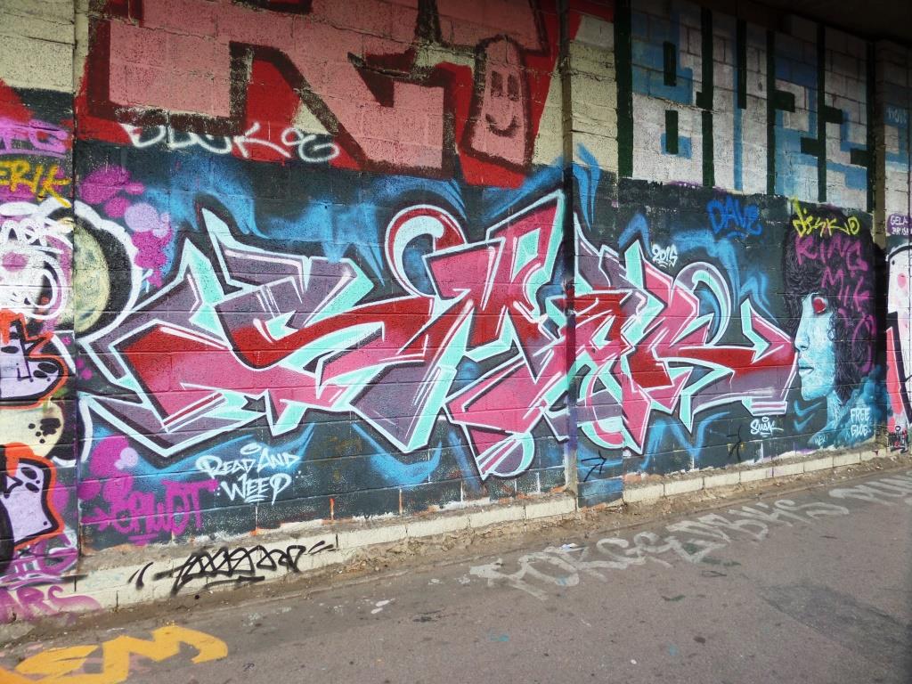 Smak, M32 Cycle path, Bristol, October 2017