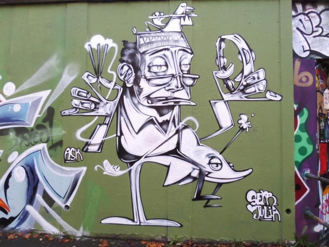 Sepr, M32 roundabout, Bristol, November 2017