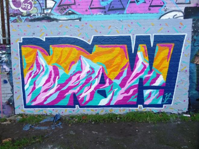 Mr Draws, Dean Lane, Bristol, November 2017