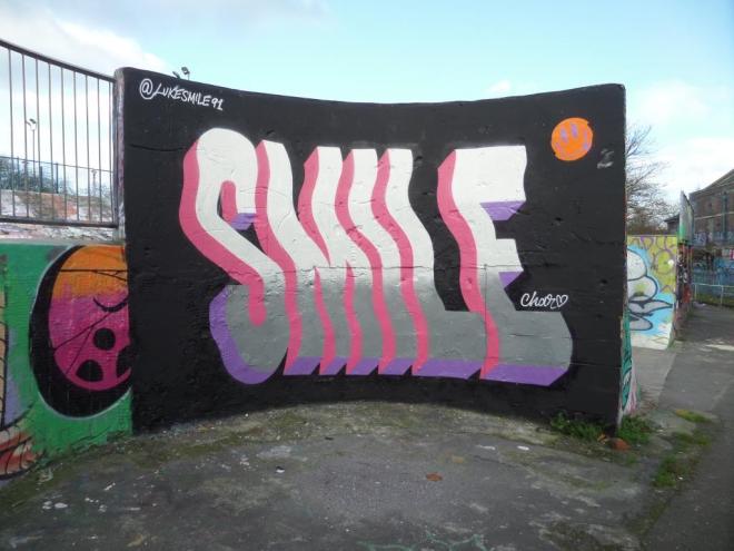 Luke Smile, Dean Lane, Bristol, November 2017