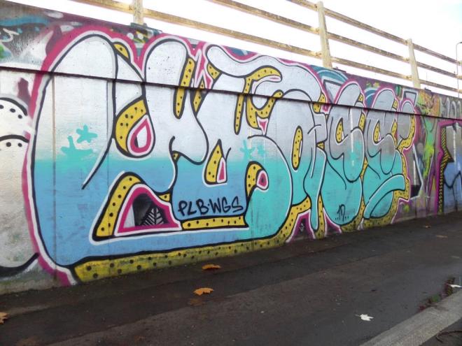 Whysayit, M32 roundabout, Bristol, November 2017