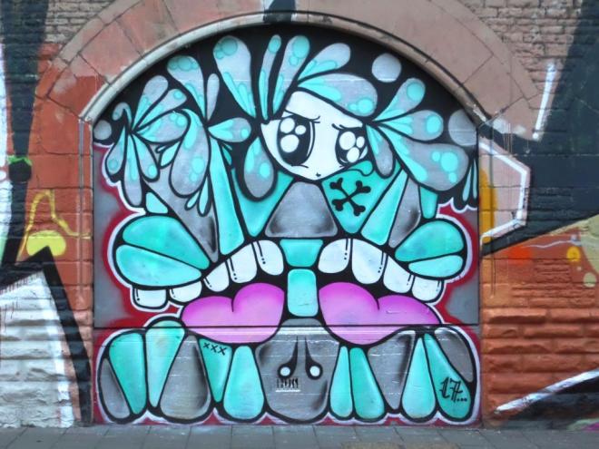 Face F1st and Soap, Stokes Croft, Bristol, December 2017