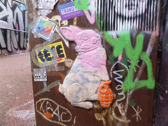 Chinagirl Tile, Leake Street, London, December 2017
