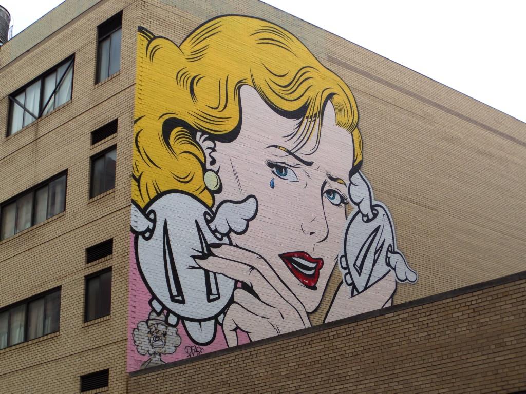 DFace, Broome Street, New York, October 2017