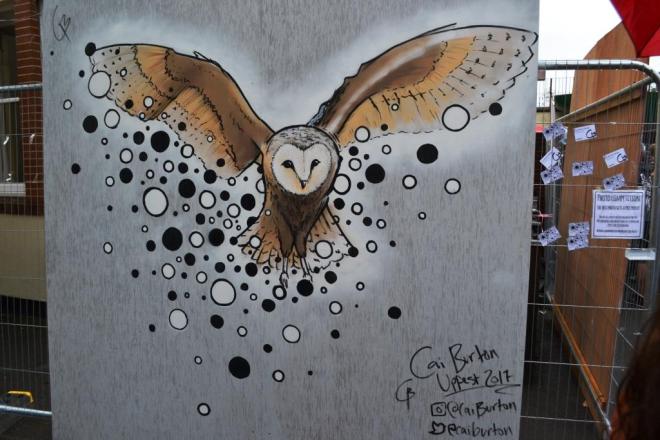 Cai Burton, Upfest, Bristol, July 2017