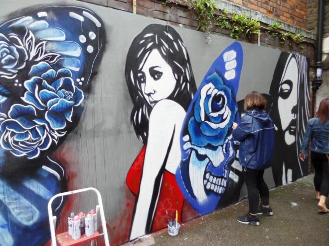 Gemma Compton and Copyright, Upfest, Bristol, July 2017