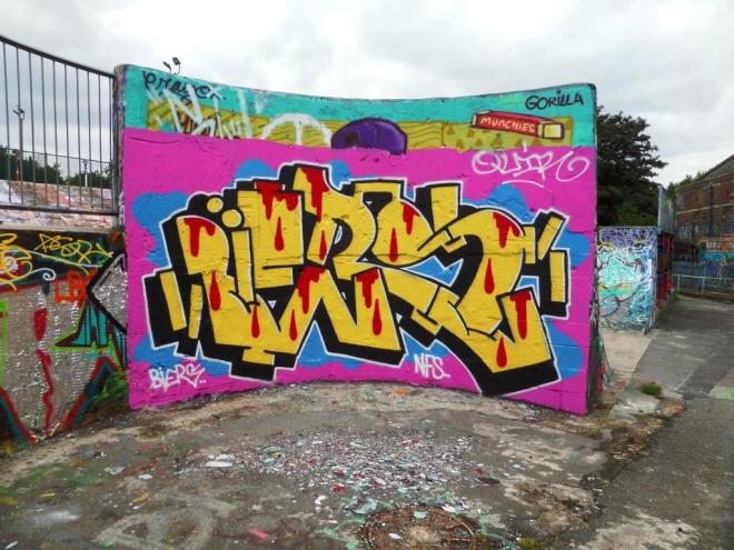 Biers, Dean Lane skatepark, Bristol, July 2017