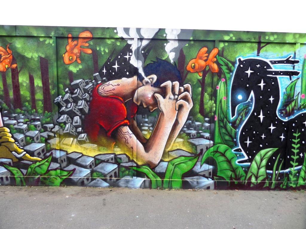 Silent Hobo, Lower Approach Road, Bristol, November 2017