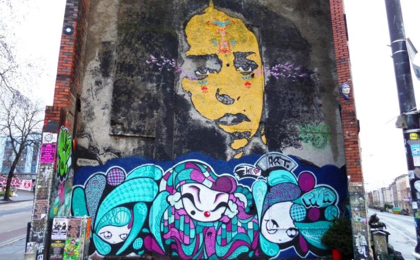 Face F1st and Unknown, Stokes Croft, Bristol, January 2018