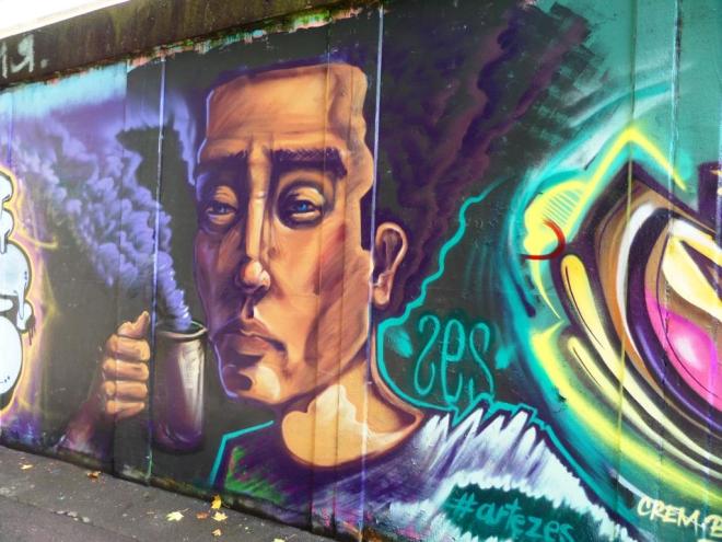 Artezes (Cesar Perales), M32 roundabout, Bristol, September 2017