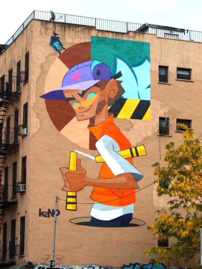 Kano, Rivington Street, New York, October 2017