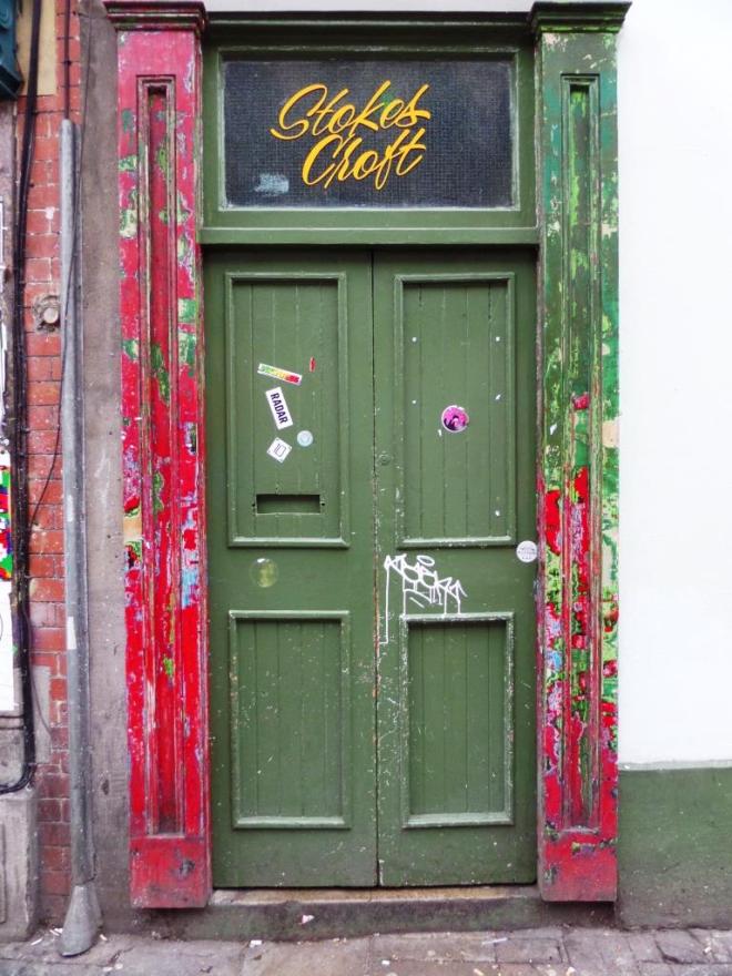 Door, Stokes Croft, Bristol