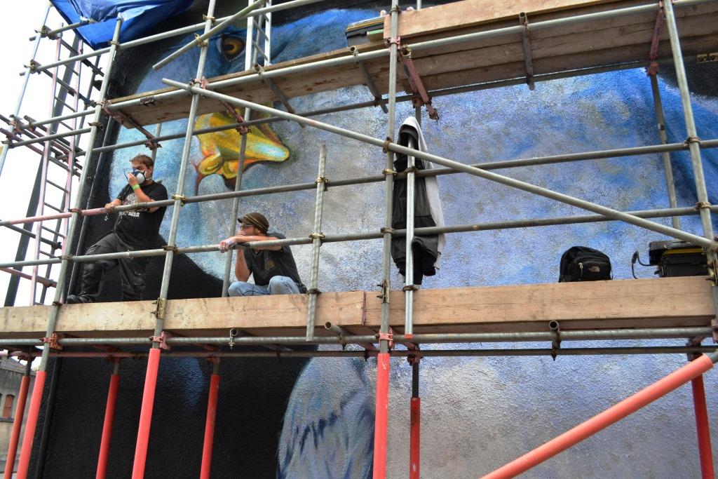 Boe and Irony, Upfest, Bristol, July 2017