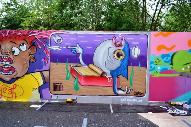 Kid Crayon, Upfest, Bristol, July 2017