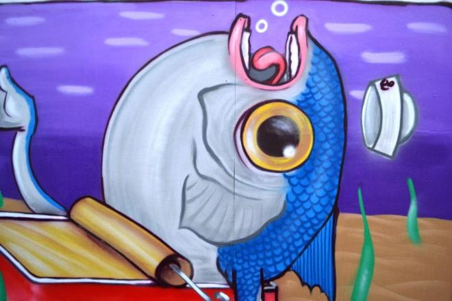 Kid Crayon, Upfest, Bristol, July 2017