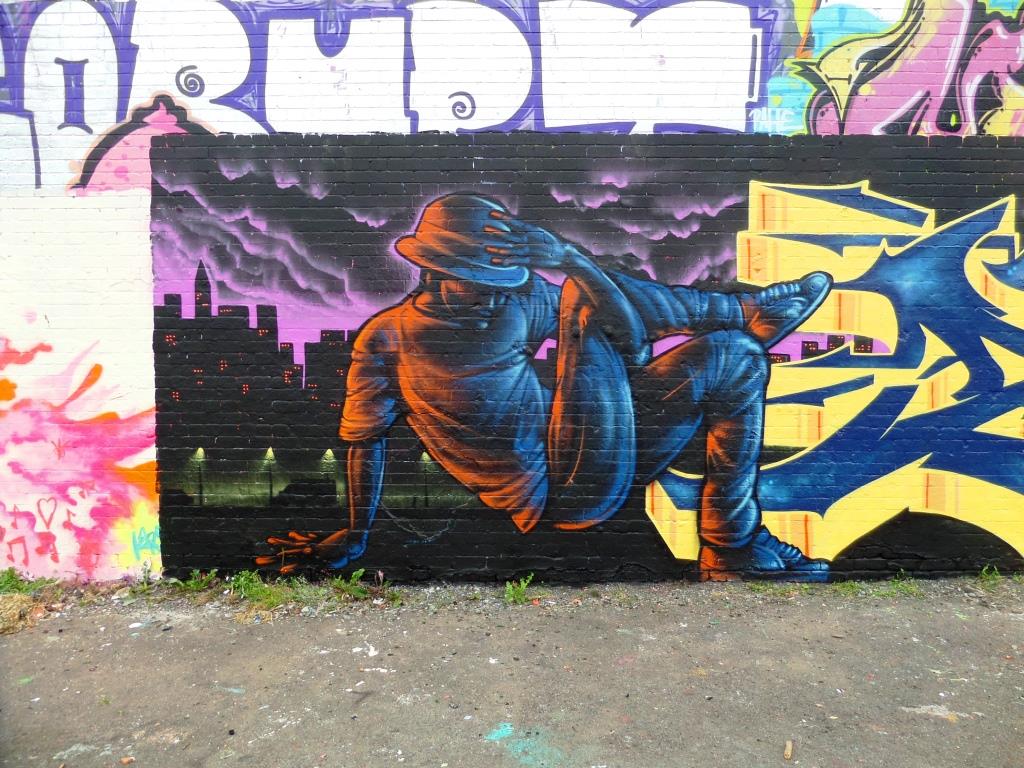 Ulow, Dean Lane skate park, Bristol, July 2016