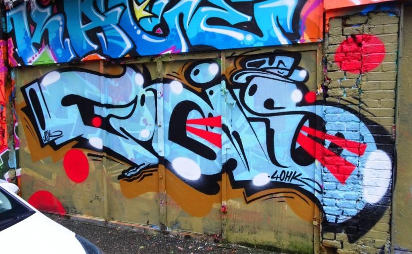 Kleiner Shames, Cherry Lane, Bristol, February 2018