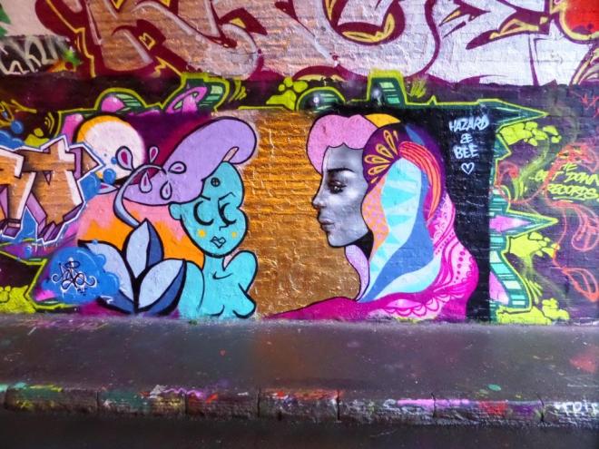 Hazard, St Werburghs tunnel, Bristol, January 2018