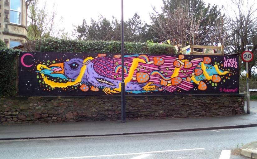 Loch Ness, Jessop Underpass, Bristol, December 2017