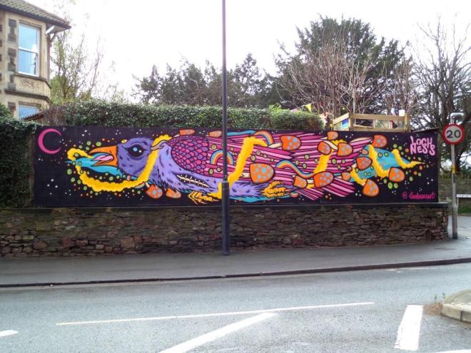 Loch Ness, Jessop Underpass, Bristol, December 2017