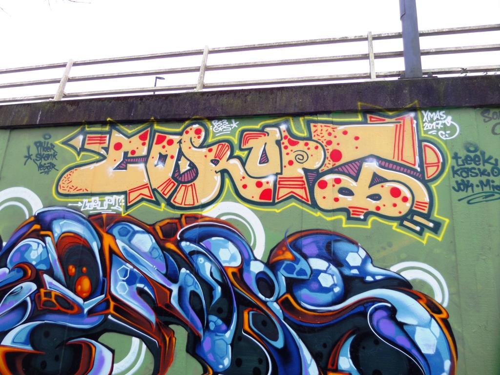 Corupt, M32 roundabout, Bristol, January 2018