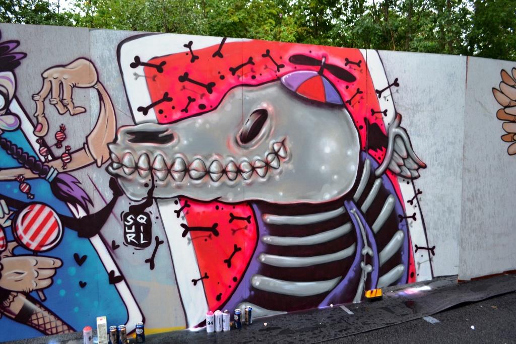 Squirl, Upfest, Bristol, July2017