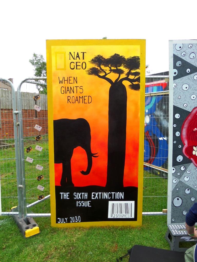 23Magpies, Upfest, Bristol, July 2017