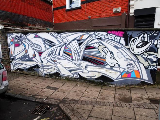 Deamze, Roman Road, Bristol, March 2018