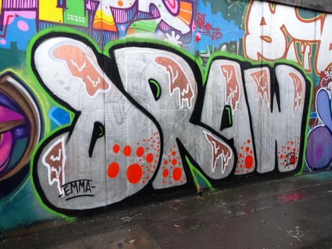 Mr Draws, M32, Bristol, March 2018