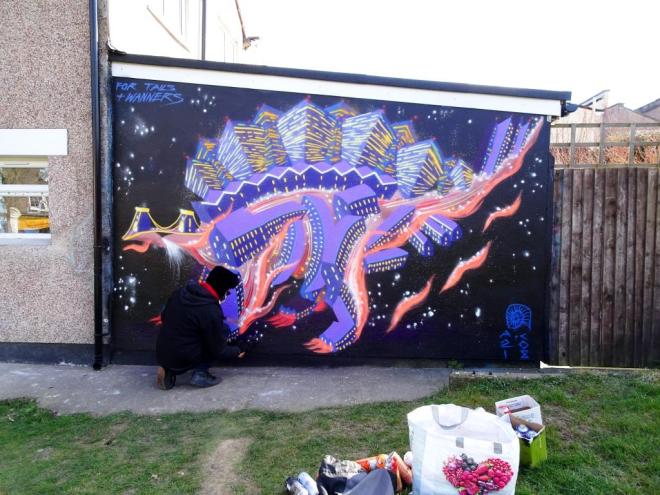 Andy Council, North Street Green, Bristol, February 2018