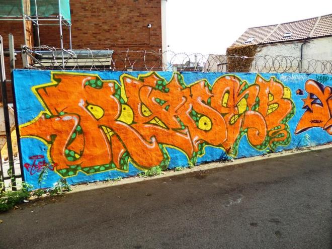 Ryder, M32 cycle path, Bristol, July 2017