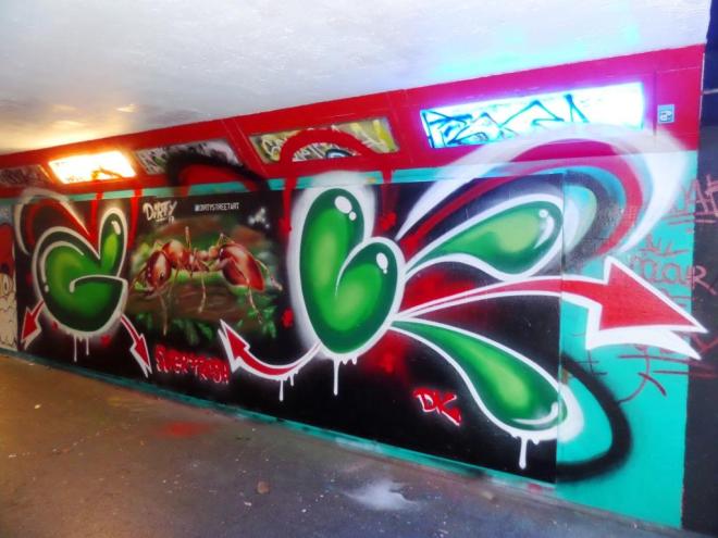 Decay and Dirtystreetart, The Bearpit, Bristol, November 2017