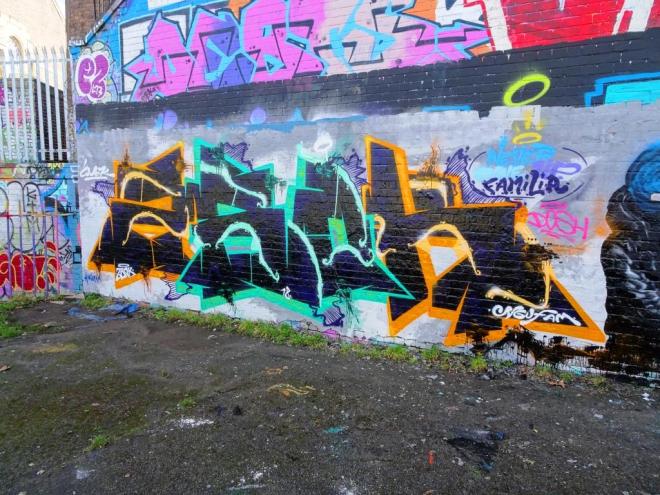 NEVERGIVEUP, Dean Lane, Bristol, March 2018