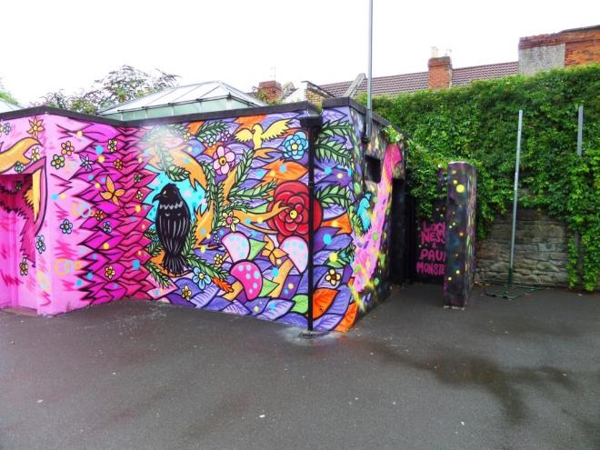 Paul Monsters and Loch Ness, Upfest, Bristol, July 2017