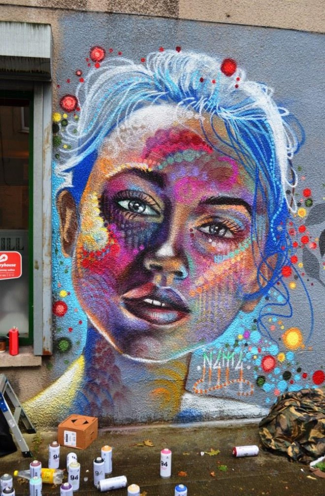 N4T4 and Philth, Upfest, Bristol, July 2017