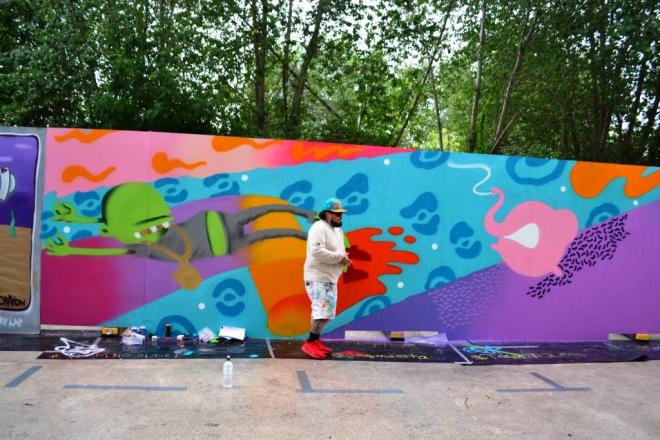 Goopmasta, Upfest, Bristol, July 2017