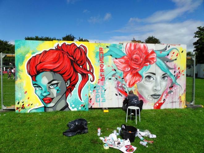 Kler and So Free So, Upfest, Bristol, JUly 2017