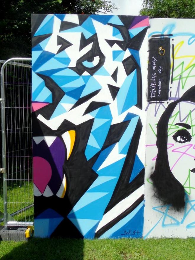 J. West, Upfest, Bristol, July 2017