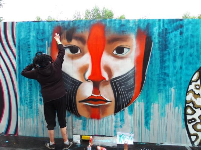 Kristx, Upfest, Bristol, July 2017