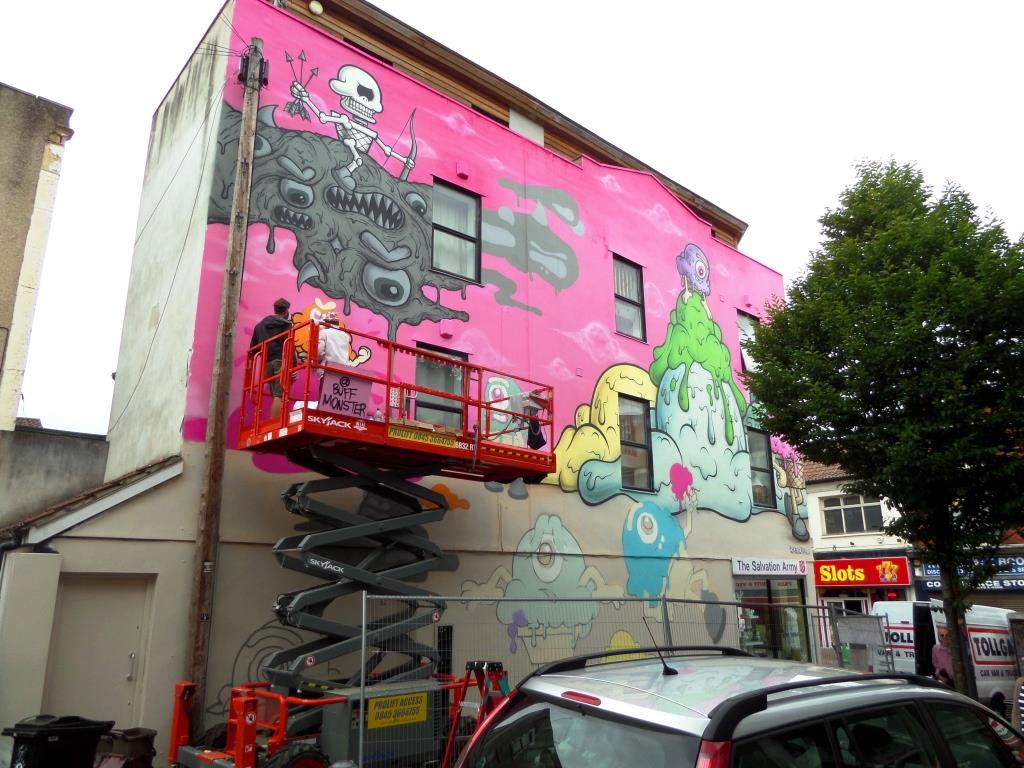 Buff Monster, Upfest, Bristol, July 2017