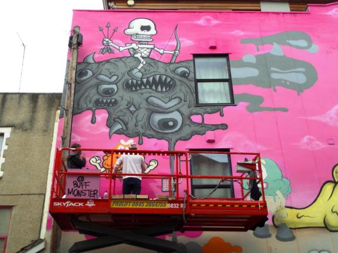 Buff Monster, Upfest, Bristol, July 2017