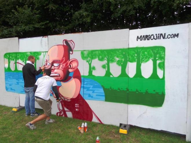 Mariojin, Upfest, Bristol, July 2017