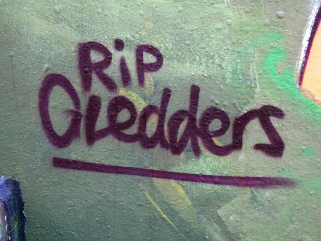 Kid Crayon, RIP Gledders, Dean Lane, Bristol, April 2018