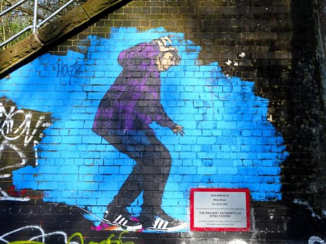 Hoax, St Werburghs tunnel, Bristol, April 2018